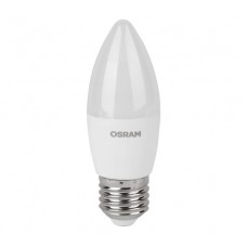 Лампа светодиодная LED 7 Вт E27 4000К 560Лм свеча 220 В (замена 60Вт) OSRAM