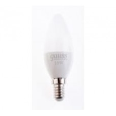 Лампа светодиодная LED 9.5Вт E14 свеча, теплый Gauss (103101110)